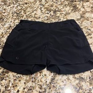 Athleta girl black shorts